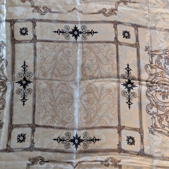 Vintage Luciano Soprani 100% Italian Silk Scarf - Picture 5 of 10